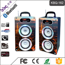 BBQ KBQ-162 20W 2000mAh Novos produtos China LED luz barato alto-falantes portáteis Bluetooth